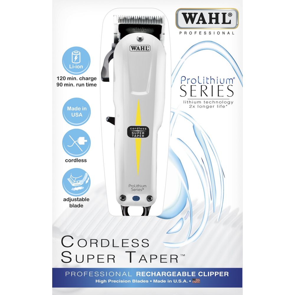 Maquina wahl super taper inalambrica sale